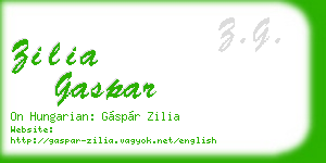 zilia gaspar business card